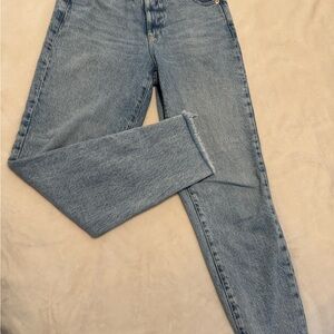 Classic High-Waist Women’s Jeans in Light Blue